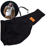 Dogs&amp;Co Slingbag  - Draagtas zwart