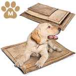 Dogs&amp;Co&reg; Premium Velvet Benchmat M  75x65 cm TAUPE