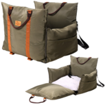  Dogs&amp;Co Luxe Honden autostoel  Royal+  Army Waterproof 