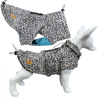 Dogs&amp;Co&reg; Regenjas Leopard 