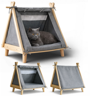 Dogs&amp;Co&reg; Dierentent op Pootjes Grijs