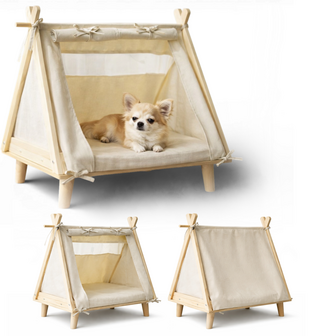 Dogs&amp;Co&reg; Dierentent op Pootjes Ecru