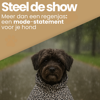 Dogs&amp;Co&reg; Regenjas Leopard 