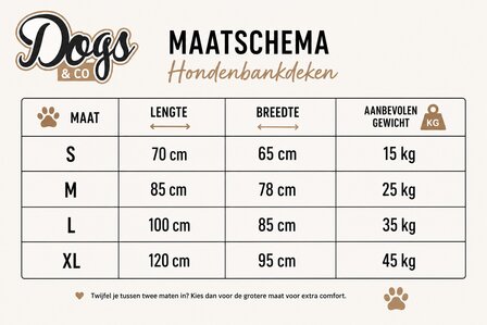 Corduroy Bankdeken Beige Maat XL &ndash; 120 &times; 95 cm| Luxe Bankbeschermer | Dogs&amp;Co&reg; 