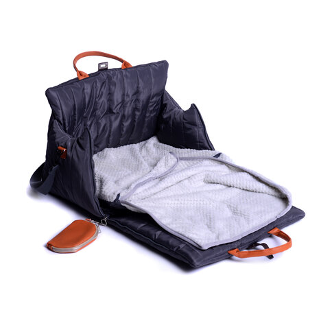 Dogs&amp;Co Luxe Honden Draagtas Antraciet