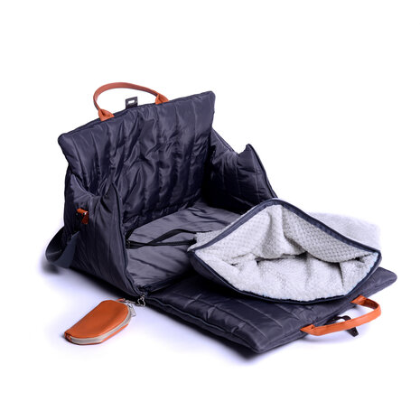Dogs&amp;Co Luxe Honden Draagtas Antraciet