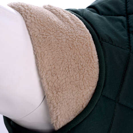 Dogs&amp;Co&reg; Honden Winterjas Zwart Quilt