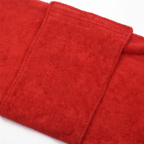 Dogs&amp;Co Honden Badjas Rood ALLEEN MAAT  L