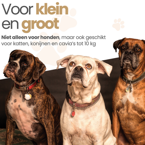 Dogs&amp;Co Slingbag  - Draagtas beige