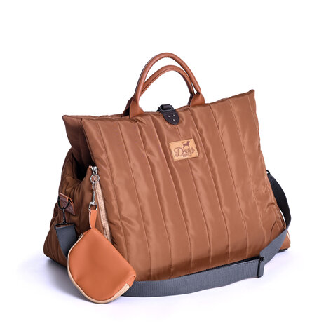 Dogs&amp;Co&reg; Luxe Hondentas Cognac