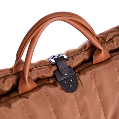 Dogs&amp;Co&reg; Luxe Hondentas Cognac