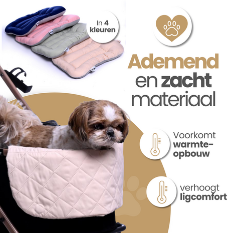Dogs&Co&reg; Hondenbuggy Comfort Kussen