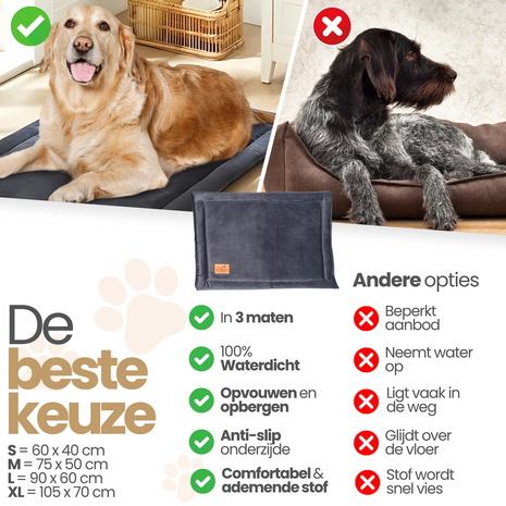 Dogs&Co&reg; Premium Velvet Benchmat