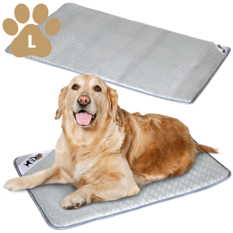 Dogs&amp;Co Icesilk koelmat voor honden - Premium ademende koelmat voor honden
