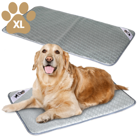 Dogs&amp;Co Icesilk koelmat voor honden - Premium ademende koelmat voor honden