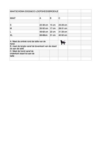 Dogs&amp;Co&reg; Loopsheidbroekje Roze 