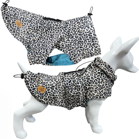 Dogs&Co&reg; Regenjas Leopard 
