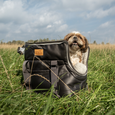 Dogs&amp;Co&reg; Luxe Reistas Design Antraciet 